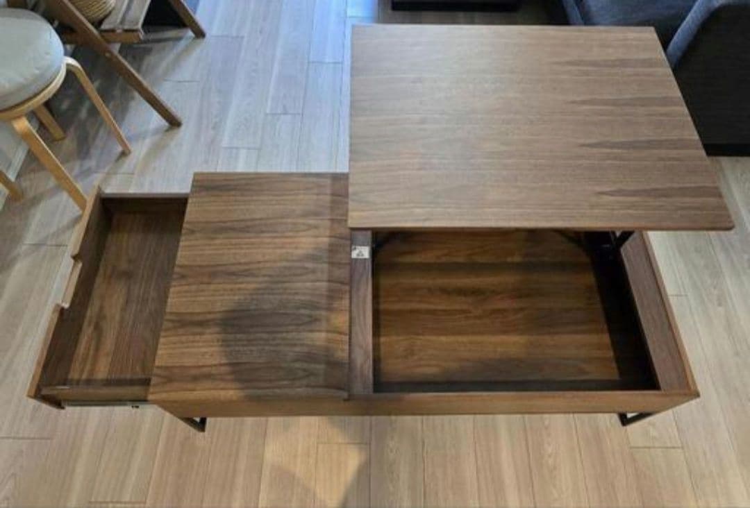 ニトリ昇降センターテーブル(ヒバリ 120 MBR)