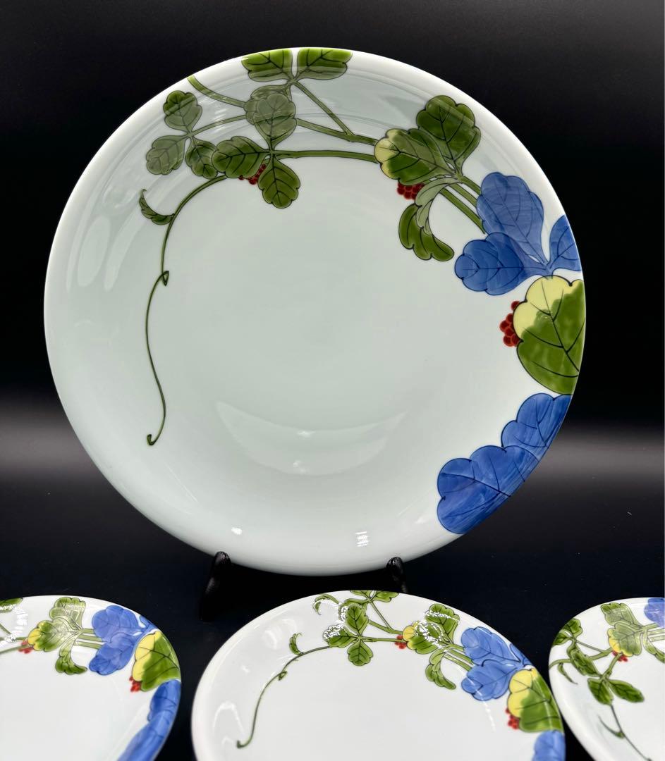 103賞美堂本店　其泉窯　染錦木の実　ベリーセット　6点　未使用品