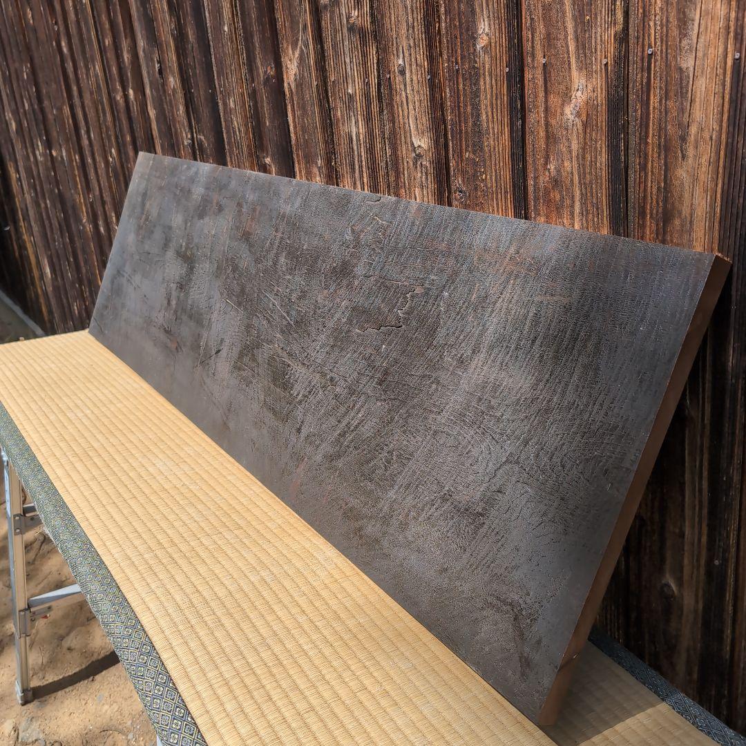 幅広な古材一枚板　桂の板　棚　インテリアなどに ビンテージな板