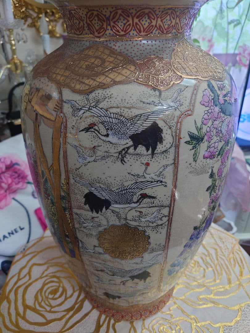 インテリア　壺　置物