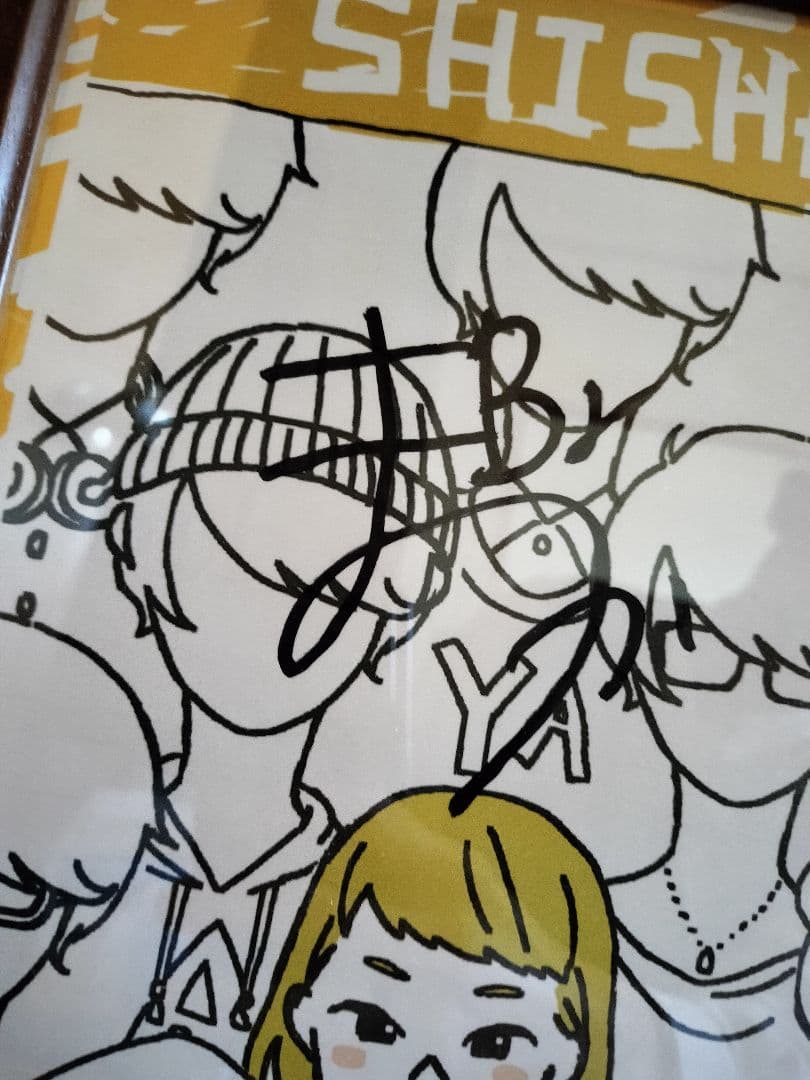 shishamoサイン入りポスター - メルカリ