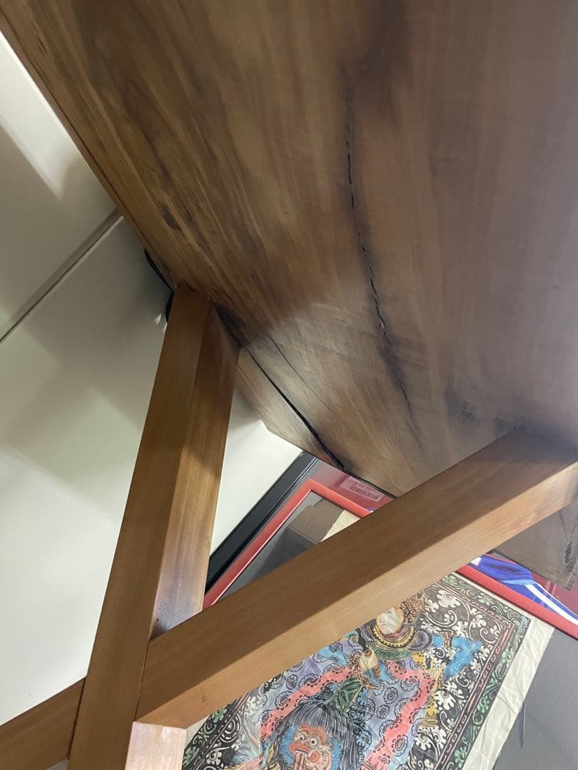 一枚板のバーカウンター