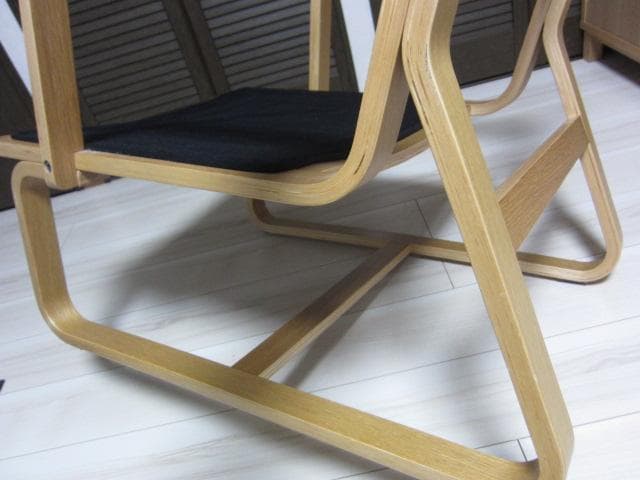 MUJI /無印良品　リビングでもダイニングでもつかえるソファチェア②