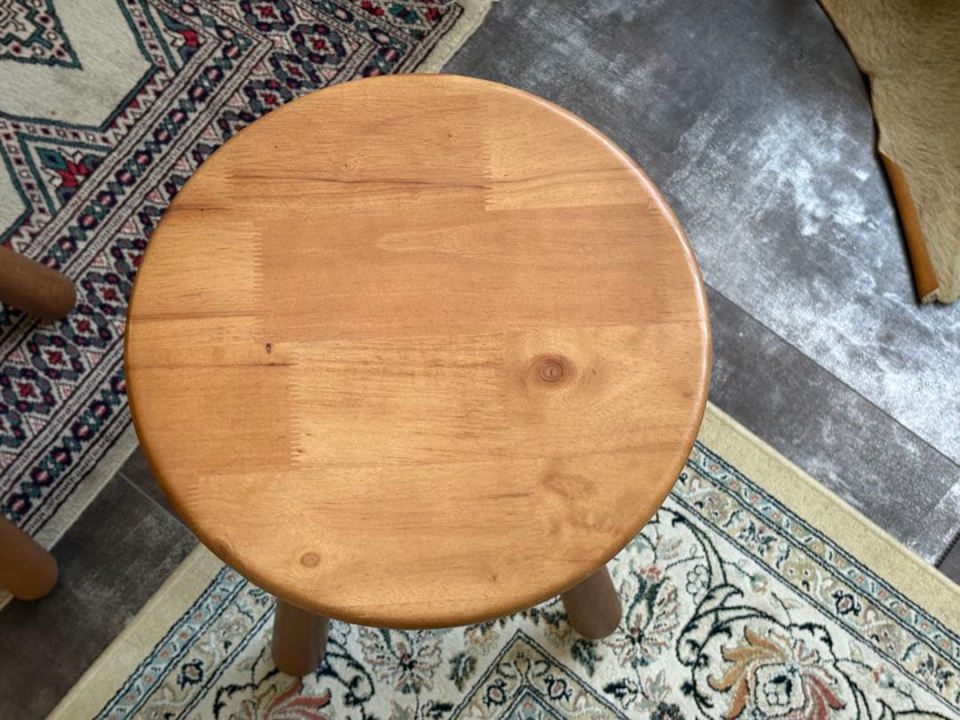 カウンターチェア　スツール　ヴィンテージ　ビンテージ　丸スツール IZ