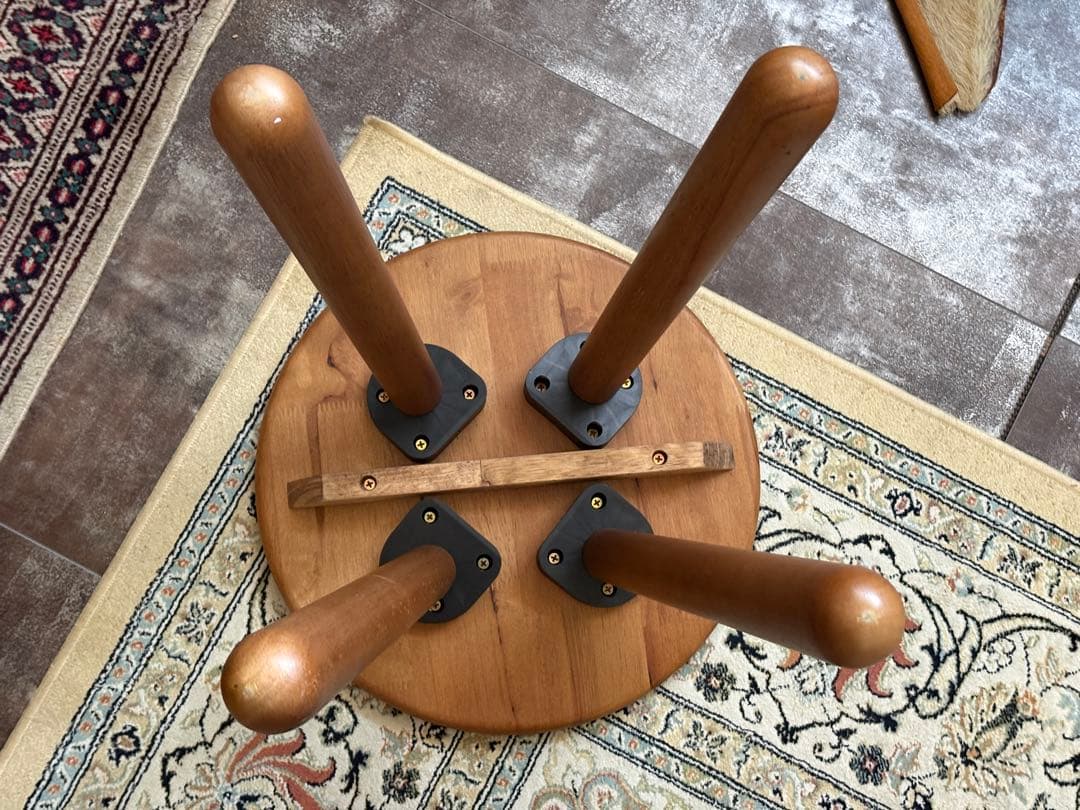 カウンターチェア　スツール　ヴィンテージ　ビンテージ　丸スツール IZ