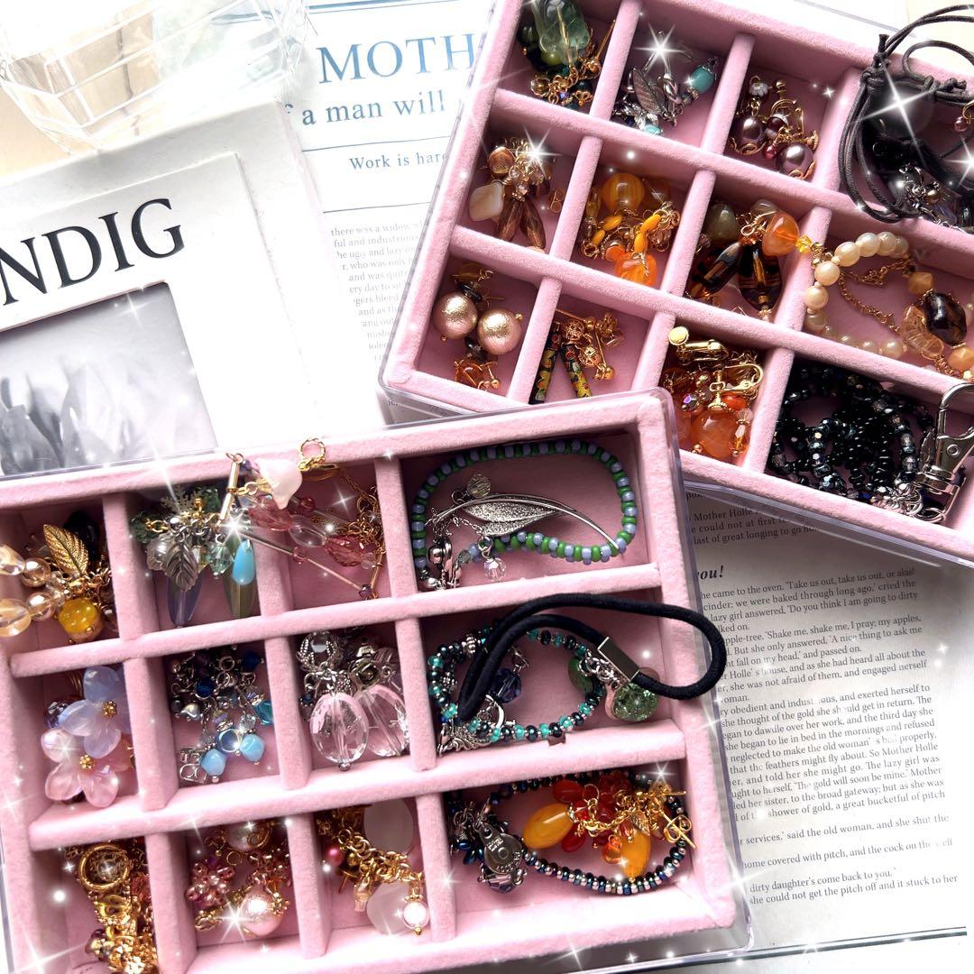 花*音様 計27点 ハンドメイド アクセサリー等 大量 まとめ売り