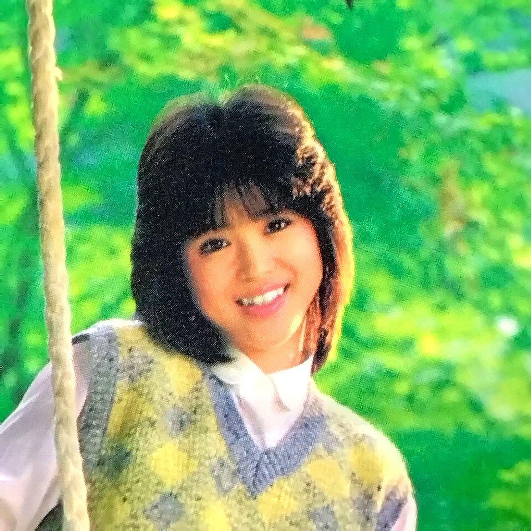 ☆デッドストック!!☆松田聖子☆1983☆グリコ☆非売品☆横断幕☆