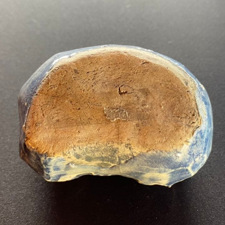 李朝瑠璃釉獅子形水滴 /朝鮮古陶磁