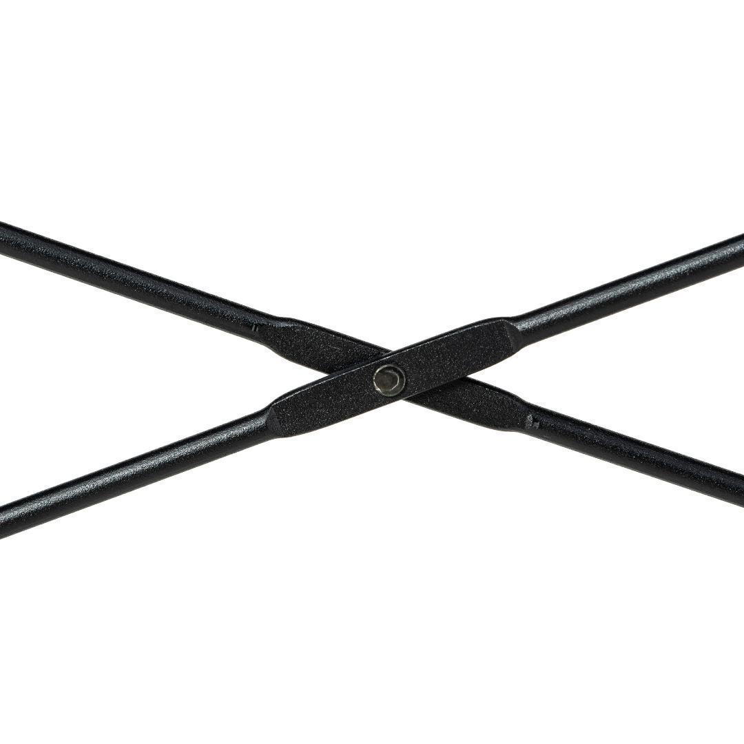 【ブラック】パソコンデスク キャスター付きで移動可能ラック付き