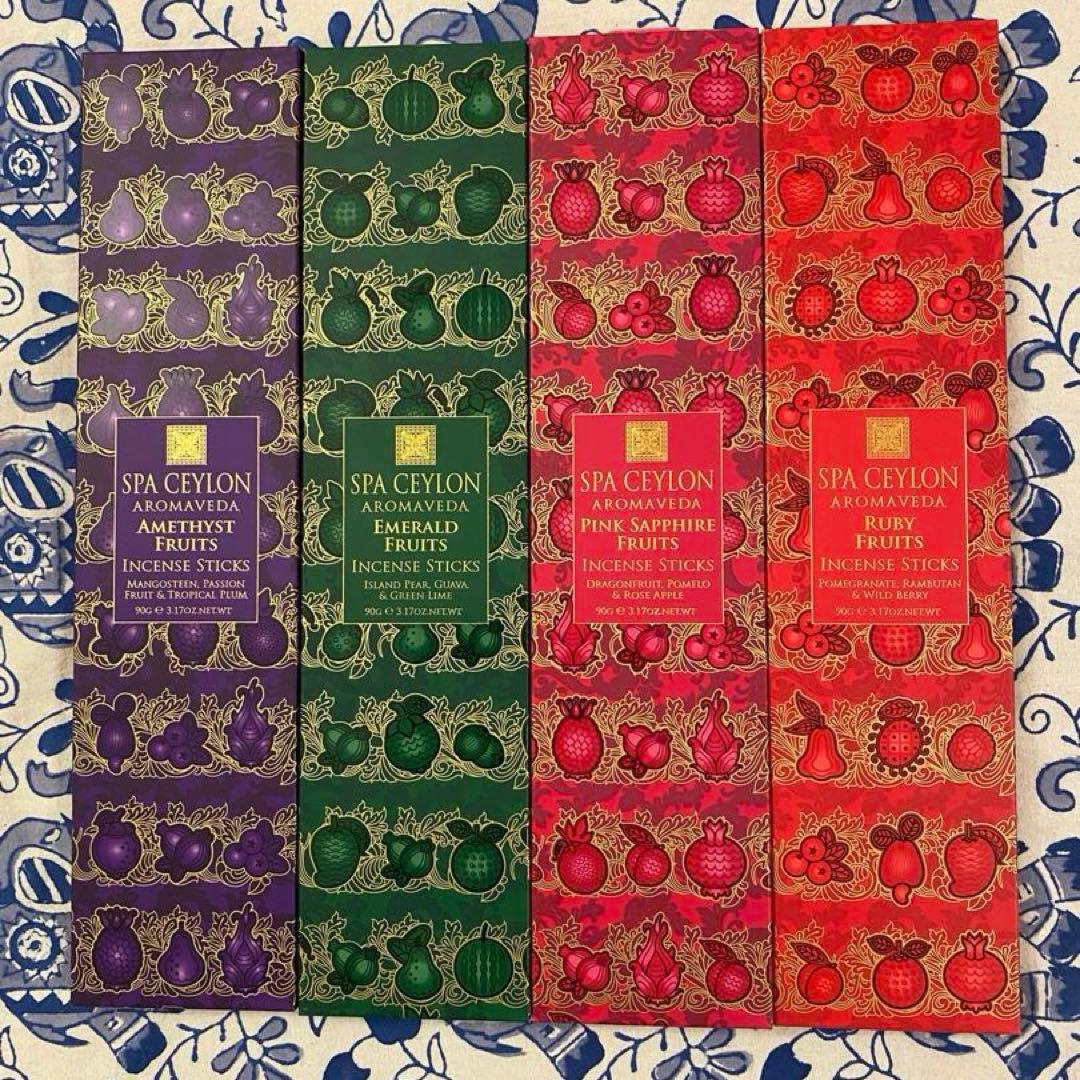 値下げ‼️新作❣️日本未発売　SPA CEYLON お香　4種類セット