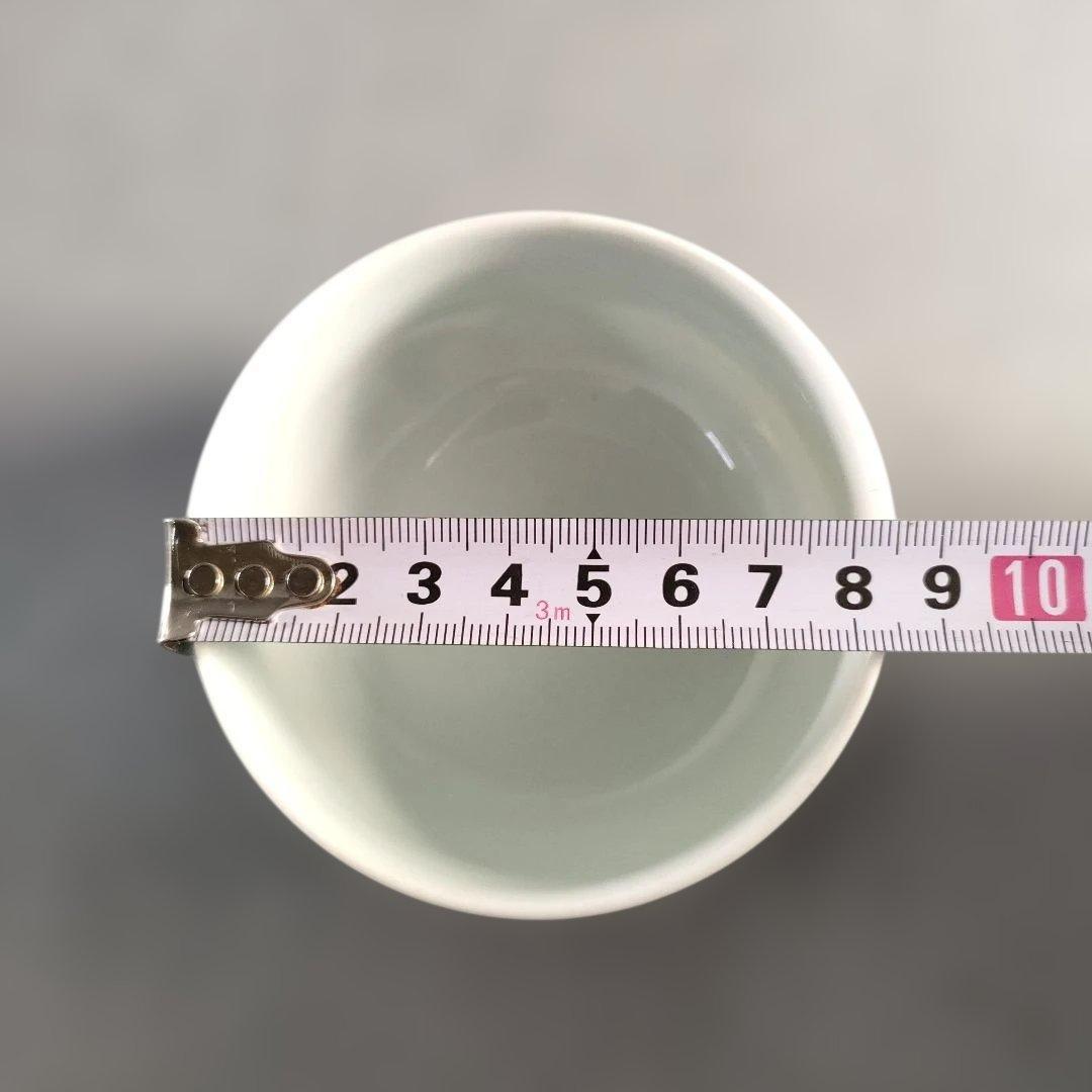 A1372-1/京焼/平安萬珠堂/着彩花鳥文汲出茶碗10客/蓋茶碗/懐石道具/