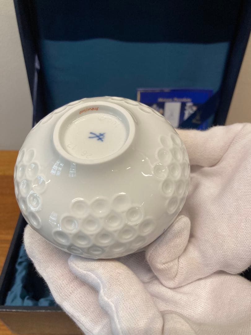 Meissen 皿 5個セット 木製ボックス入り