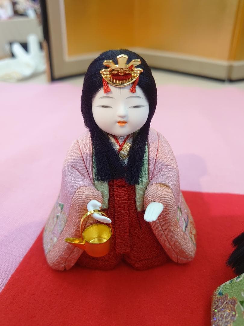 ●木目込み人形　●三人官女　●新品