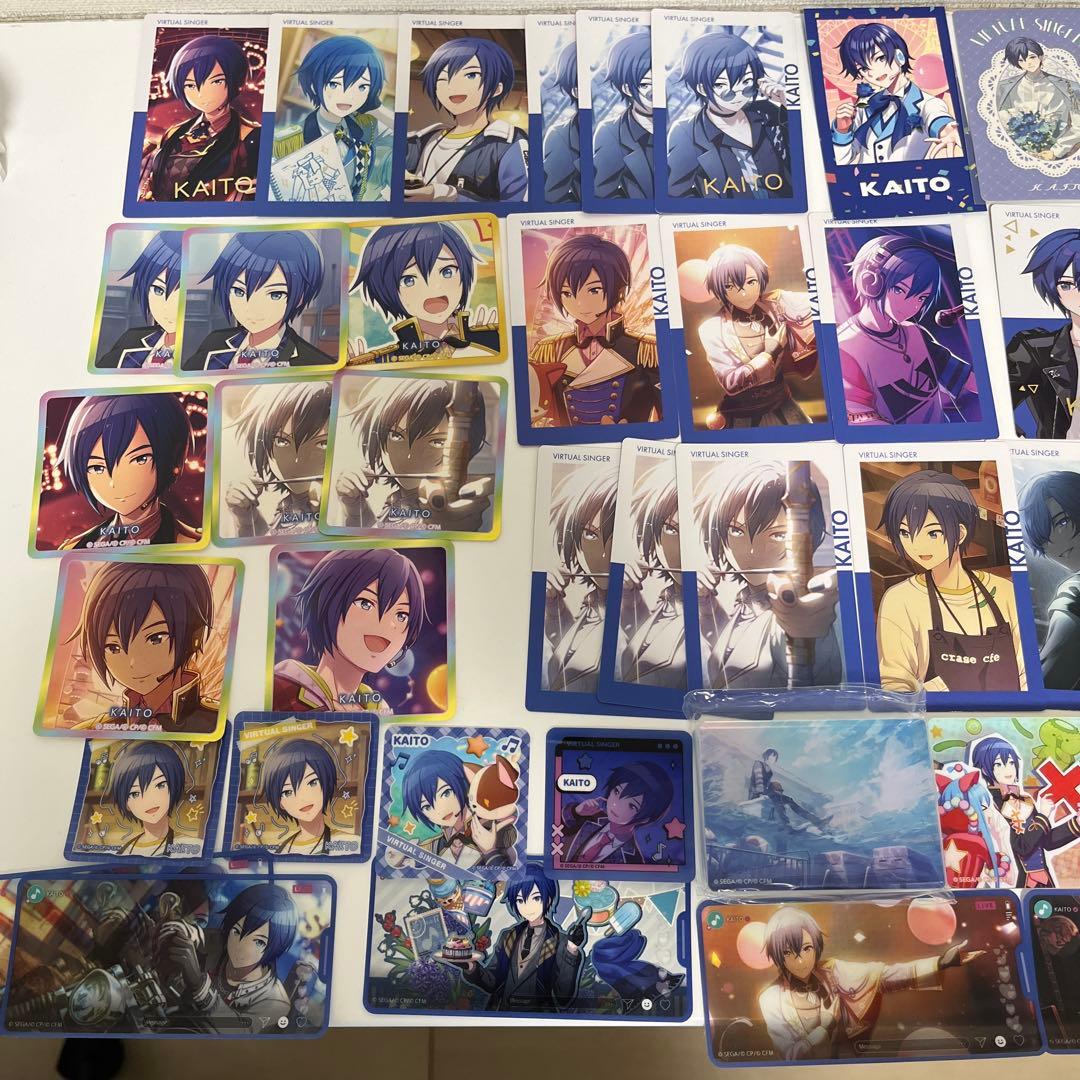 20.プロセカKAITO グッズセット 1.2.3枚目全部のセット カイト - メルカリ