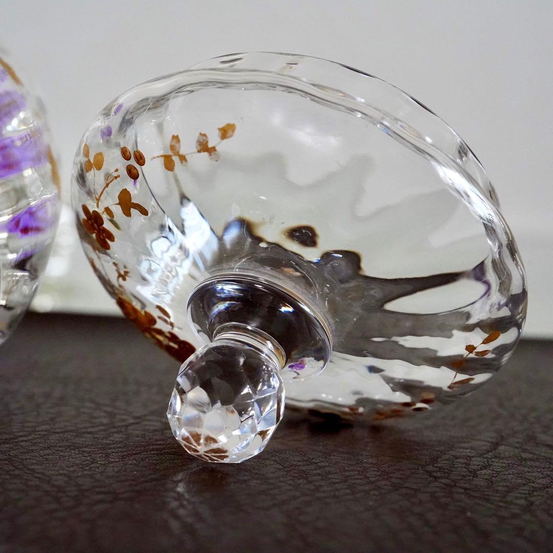 あすまむ★極希少★24金彩★オールドバカラ★ルイ15世様式★蓋物★小物入れ