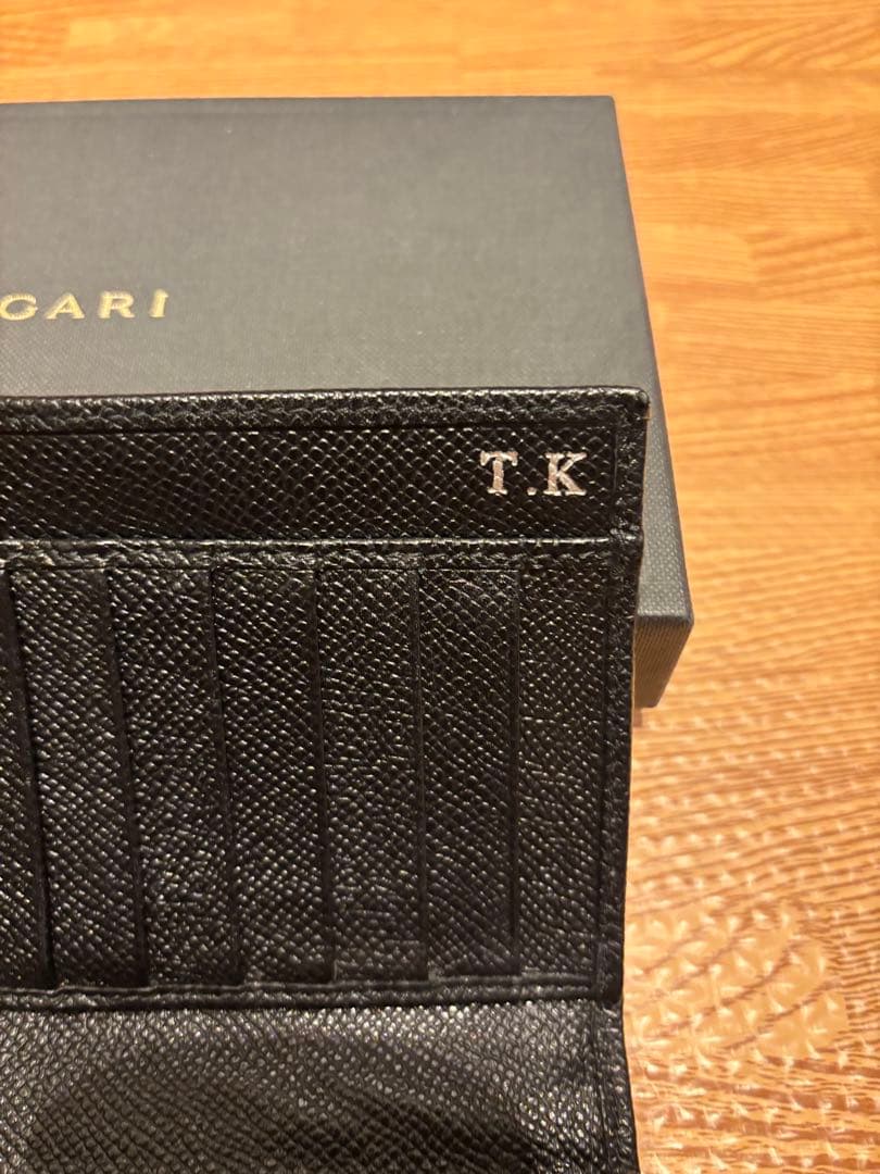 BVLGARI ブルガリ ロゴクリップ 長財布 ブラック