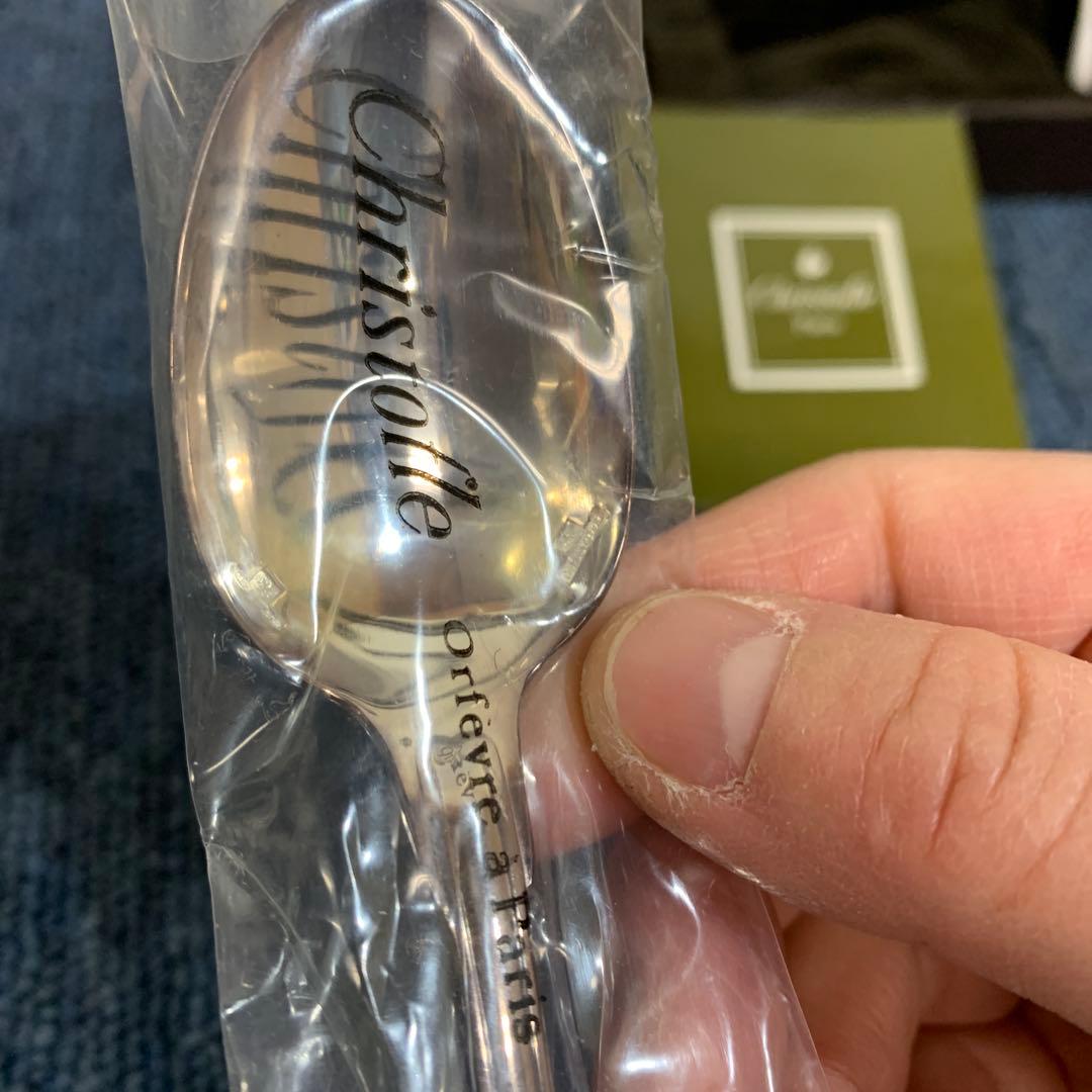 未使用 クリストフル スプーン 日本