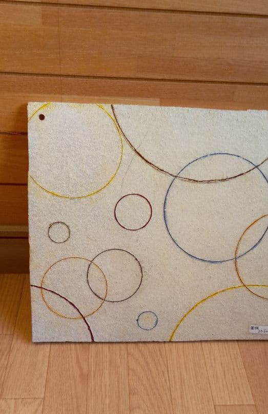 沖縄やちむん　一翠窯　壁掛け　陶板