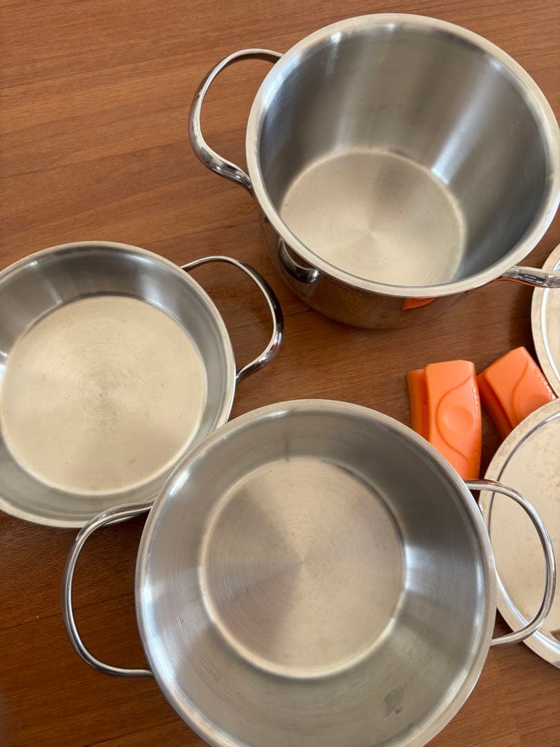 ビタクラフト　両手鍋 ミニパン3個セット