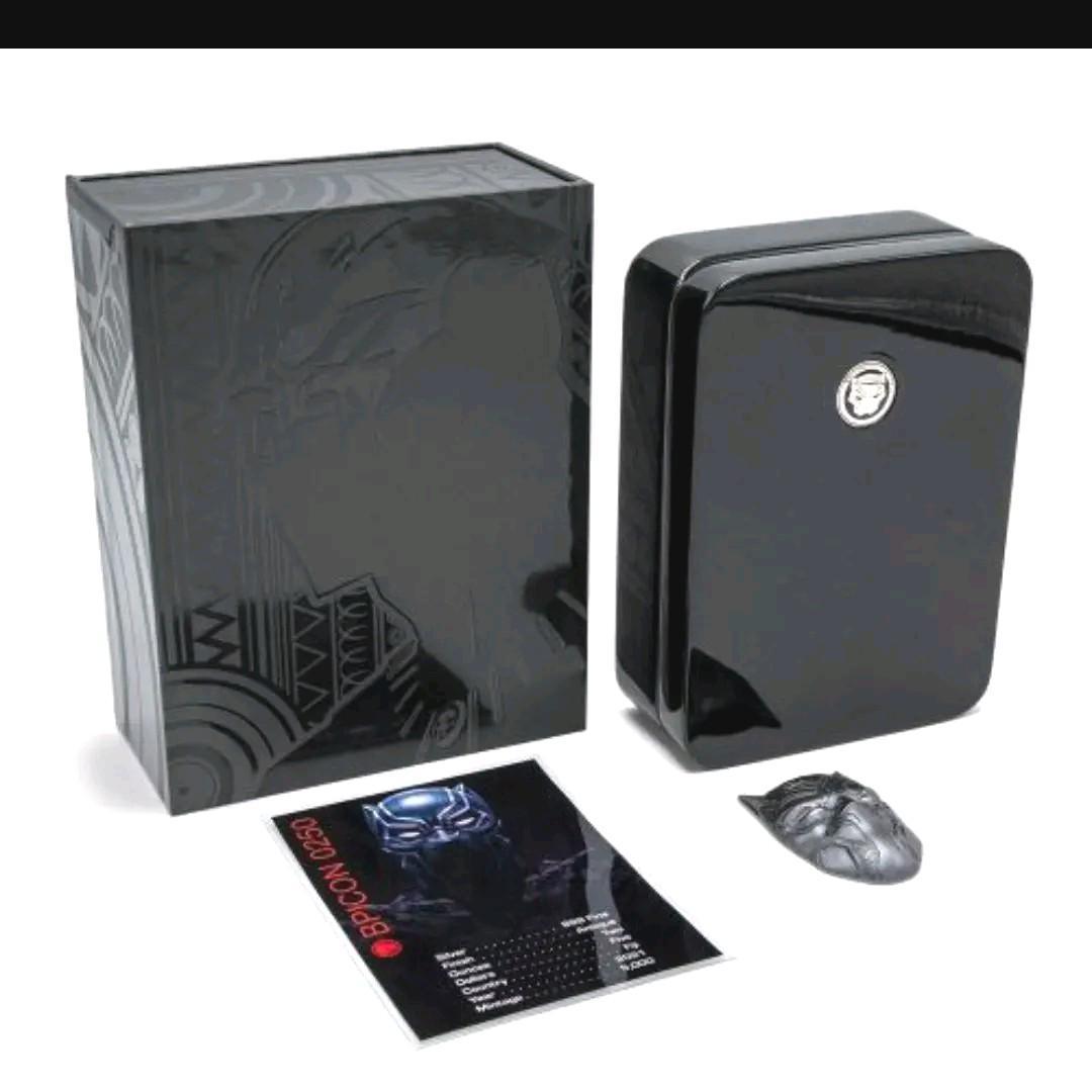 sale 純銀 マーベル ブラックパンサー 2オンス 品質保証書付