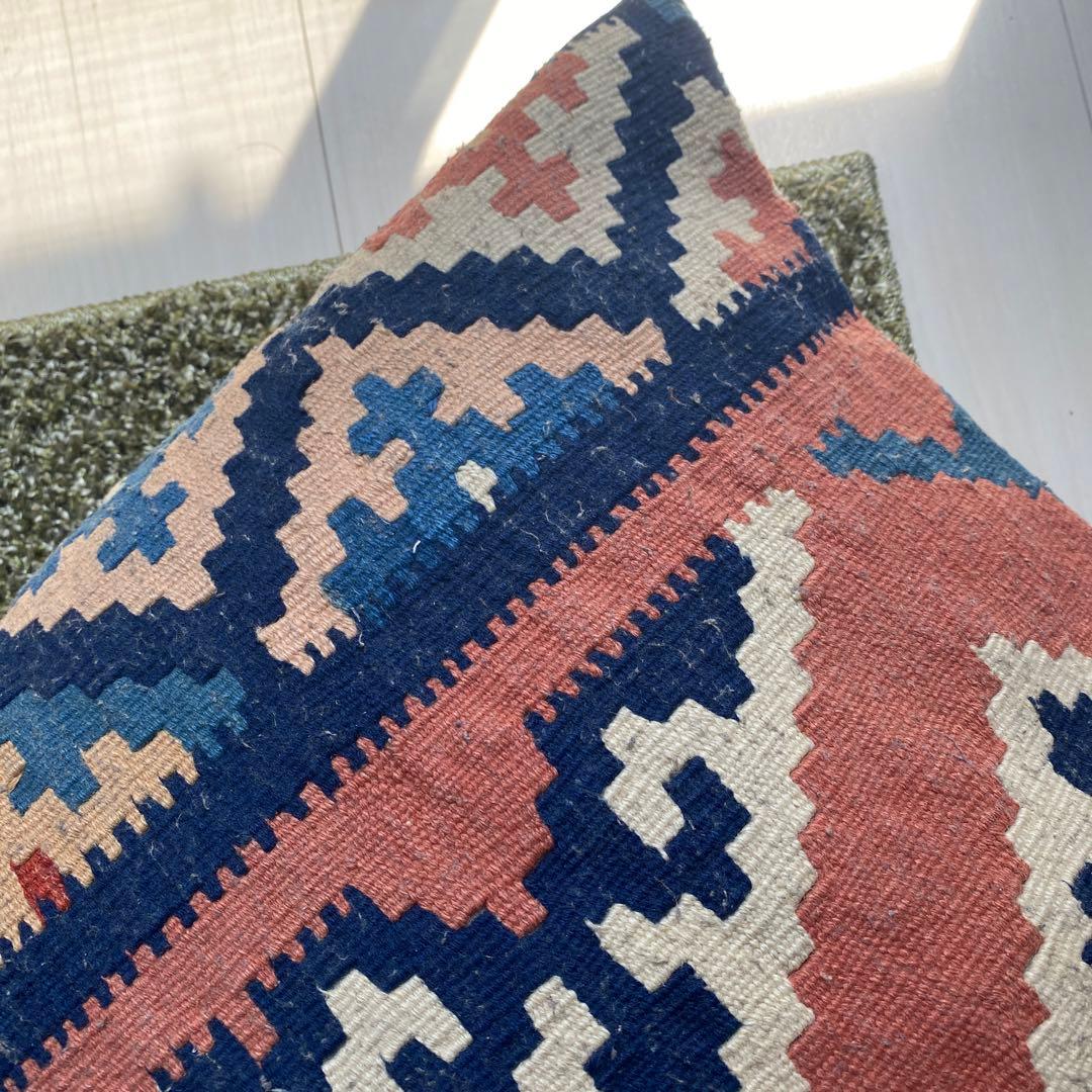 ナチュラルキリム クッションカバー