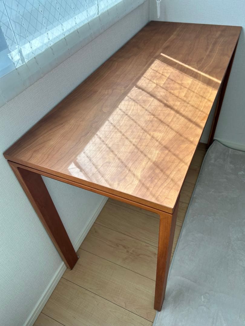 カリモク　学習机　チェリー色