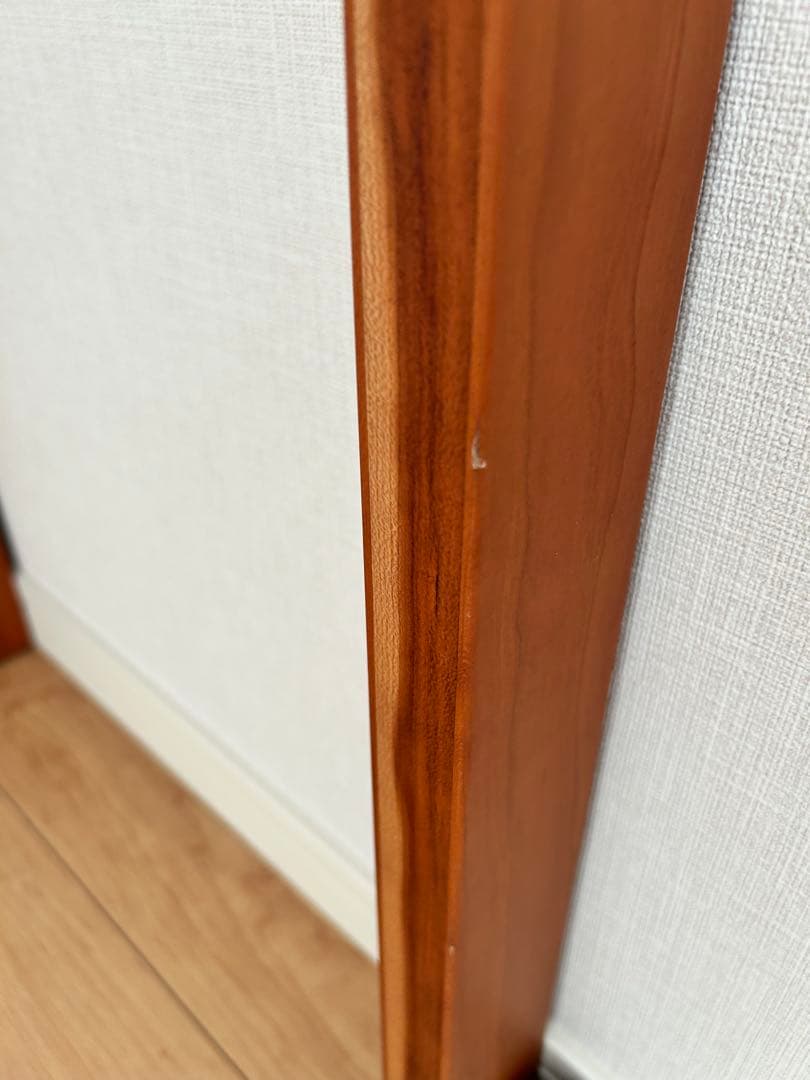 カリモク　学習机　チェリー色