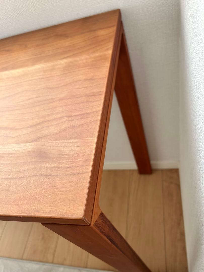 カリモク　学習机　チェリー色