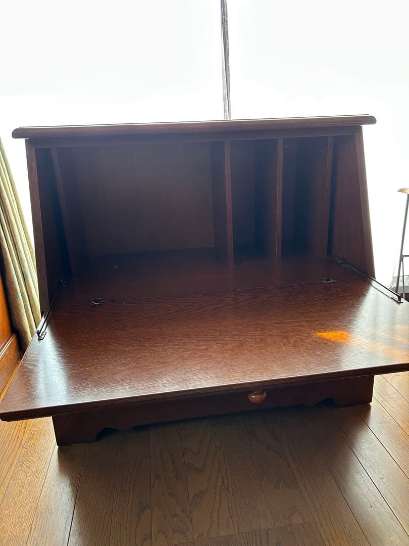 越後民芸家具　ライティングビューロー　座式　文机