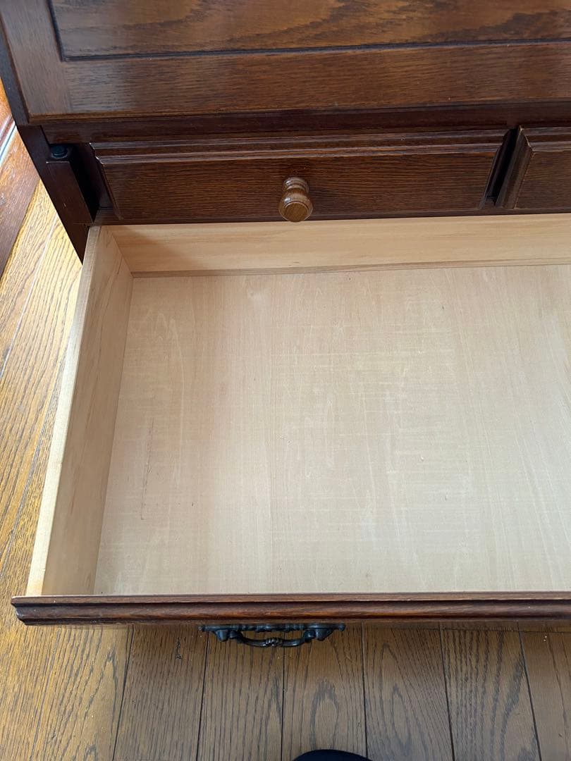 越後民芸家具　ライティングビューロー　座式　文机