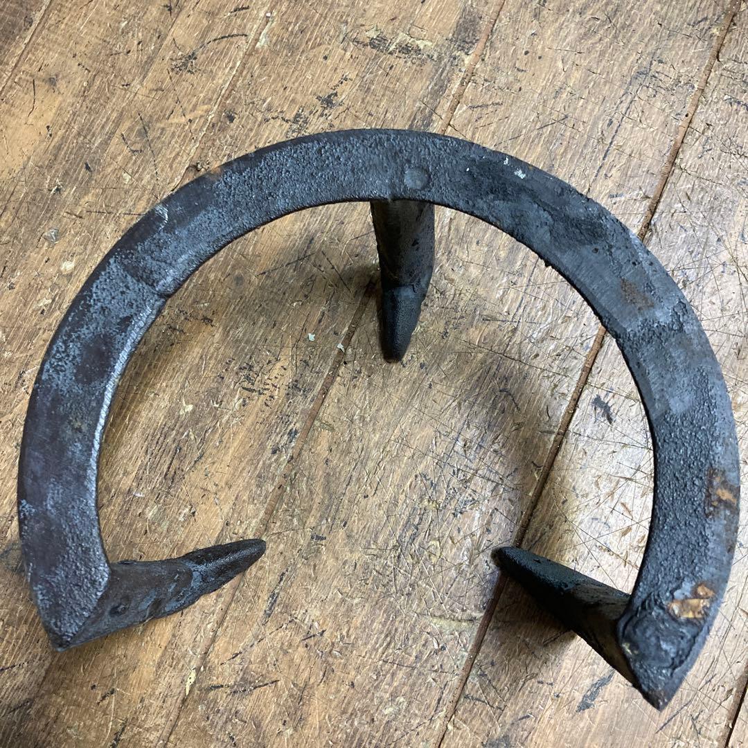 A-1 昭和レトロ 唐銅 風炉 茶道具 火鉢 古道具 古民家 和風和モダン