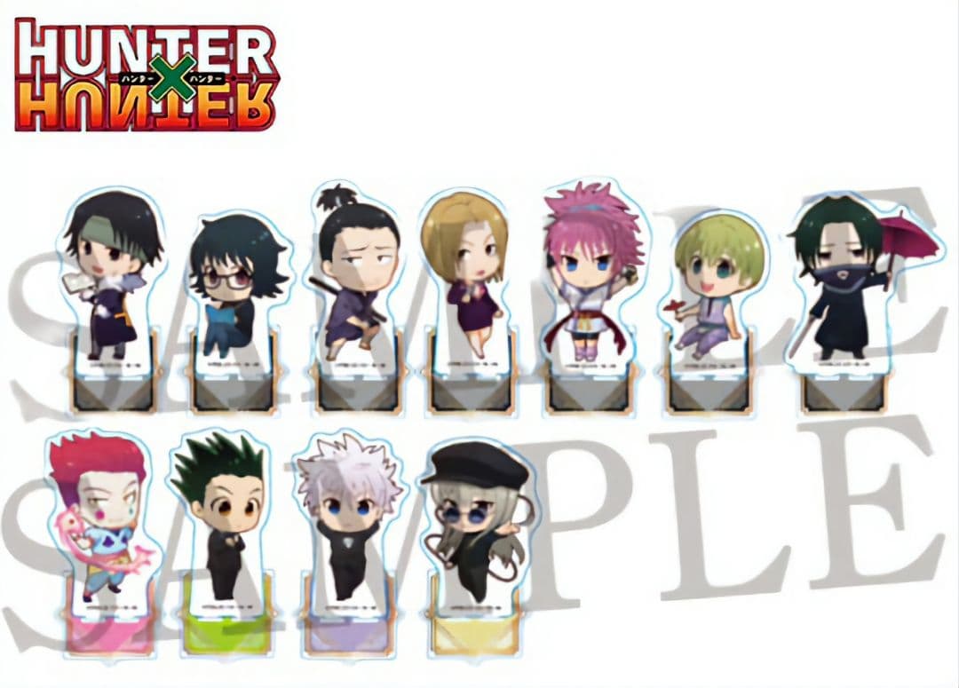 ハンターハンター アニカフェ 幻影旅団編part3 アクスタ全11種コンプ