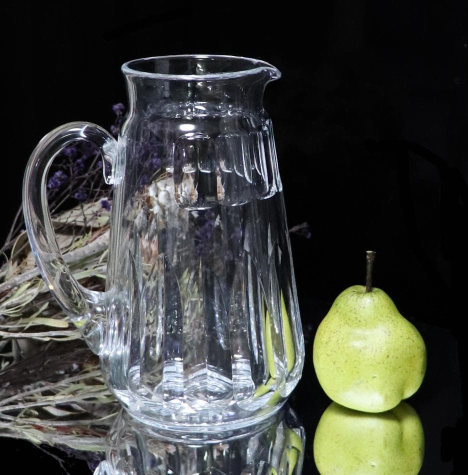 オールド・バカラ 大型 1.5kg ピッチャー レアデカンタ 水差し クリスタル