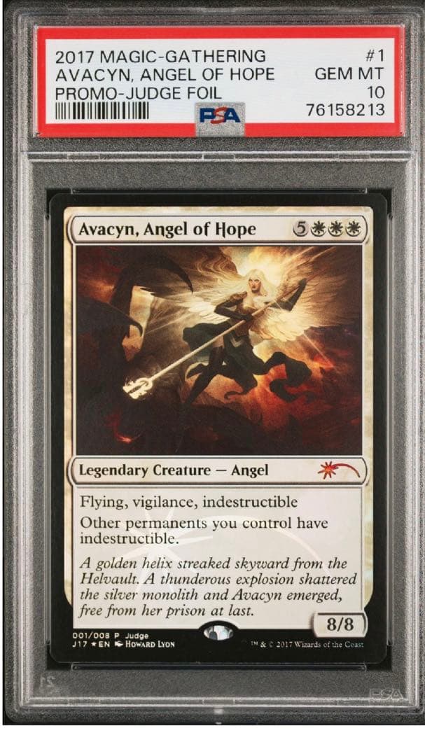 mtg 希望の天使アヴァシン 英語 ジャッジ プロモ foil - メルカリ