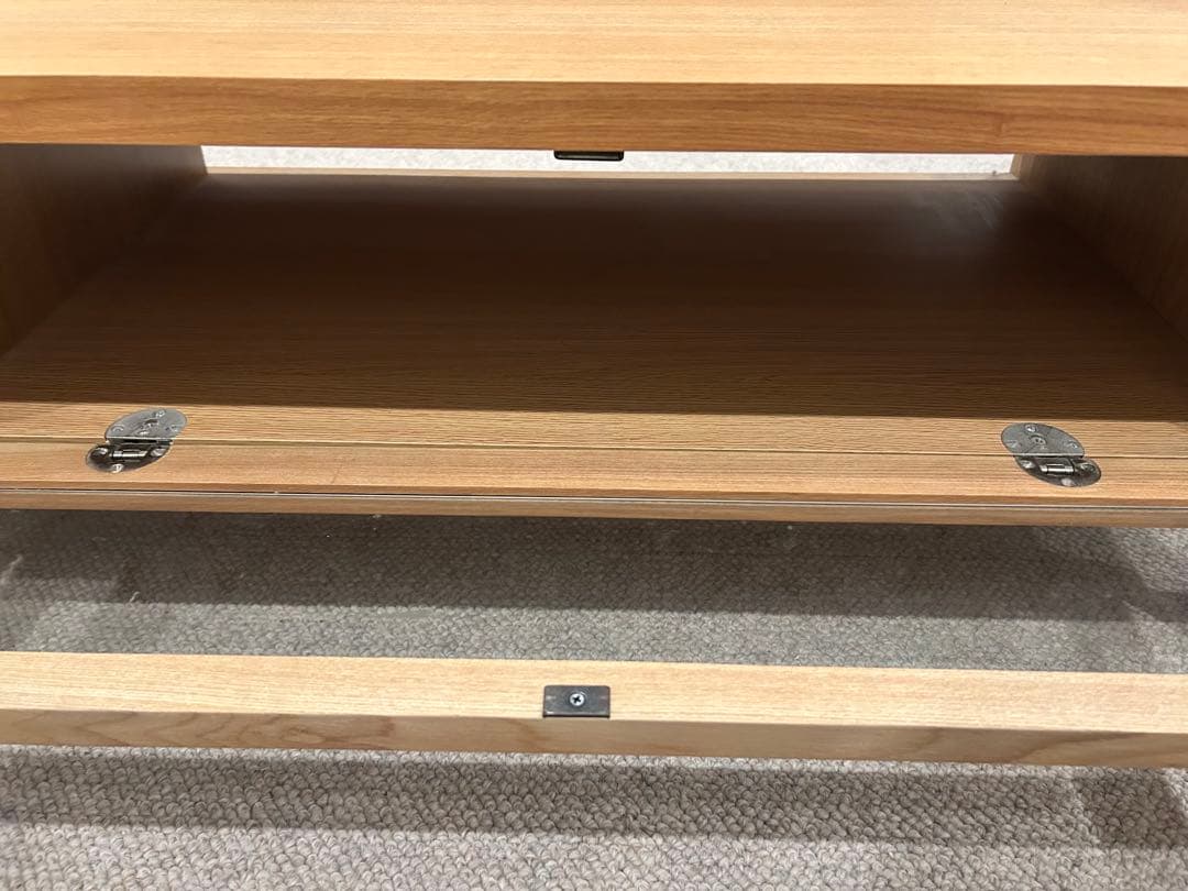 無印良品 テレビボード タモ材 幅150cm