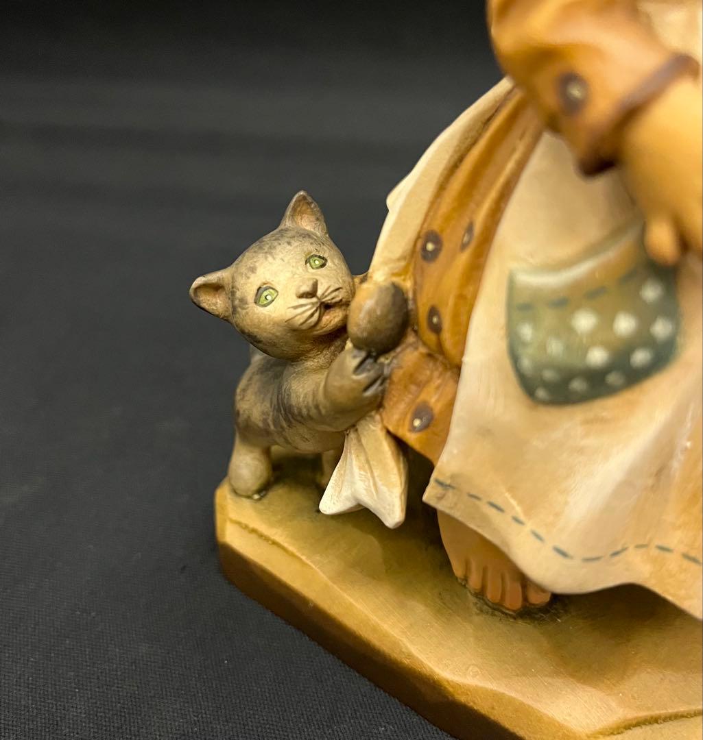 【限定品】ANRI アンリ人形 Sarah Kay「女の子にと子猫」サラ・ケイ