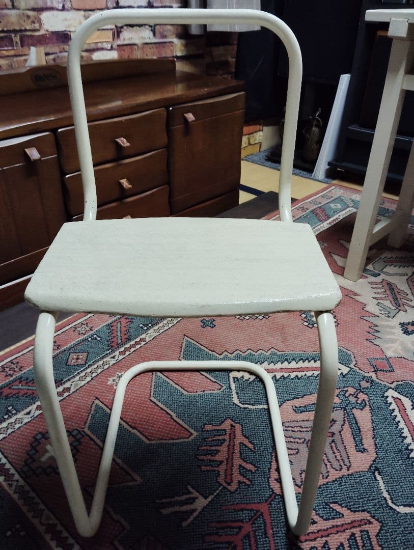 昭和当時物　小学校の机・椅子セット レトロ　アンティーク　インテリア