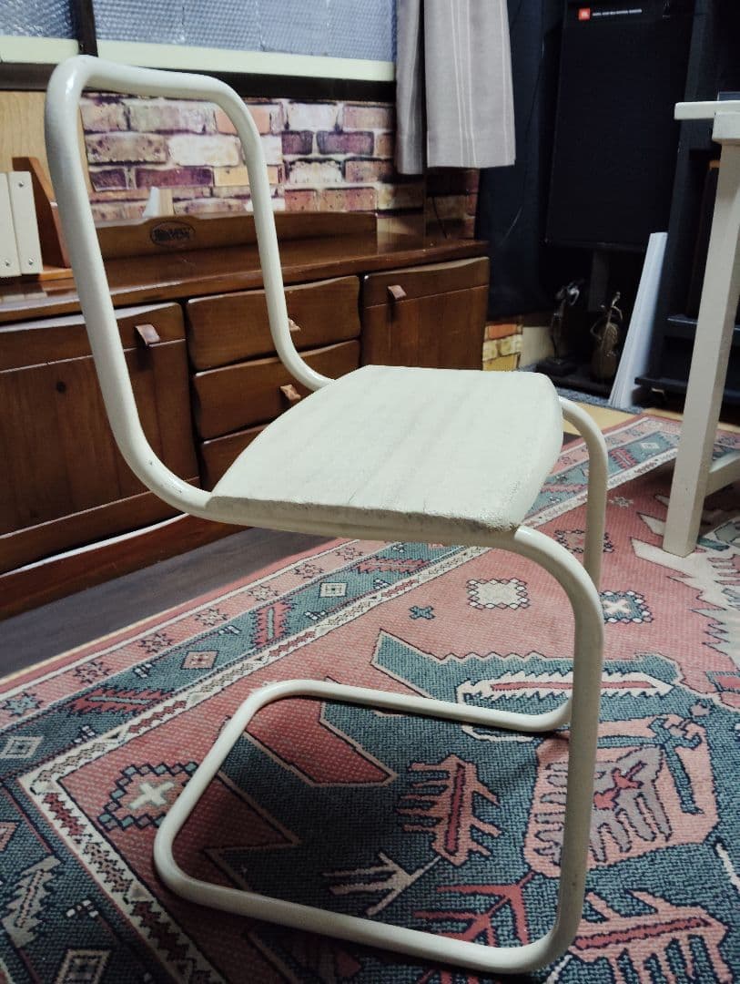 昭和当時物　小学校の机・椅子セット レトロ　アンティーク　インテリア