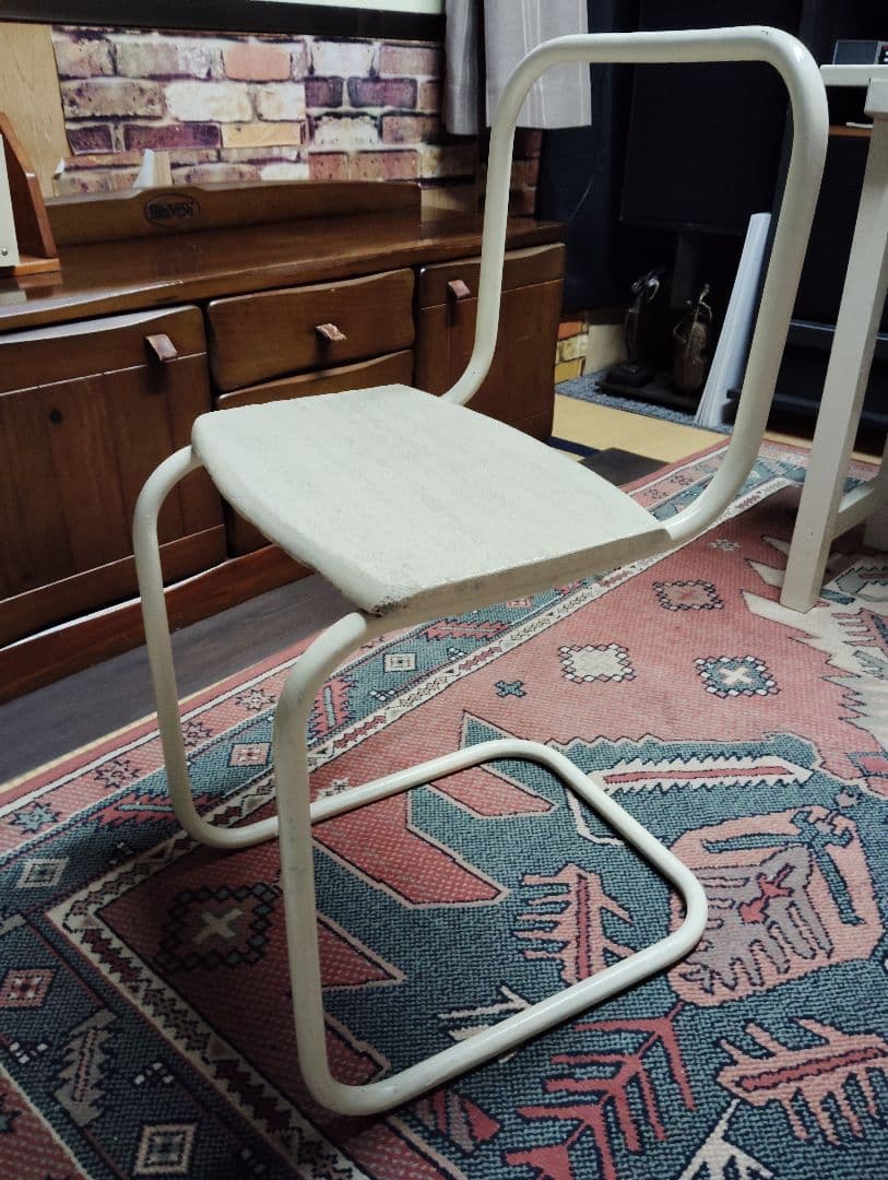 昭和当時物　小学校の机・椅子セット レトロ　アンティーク　インテリア