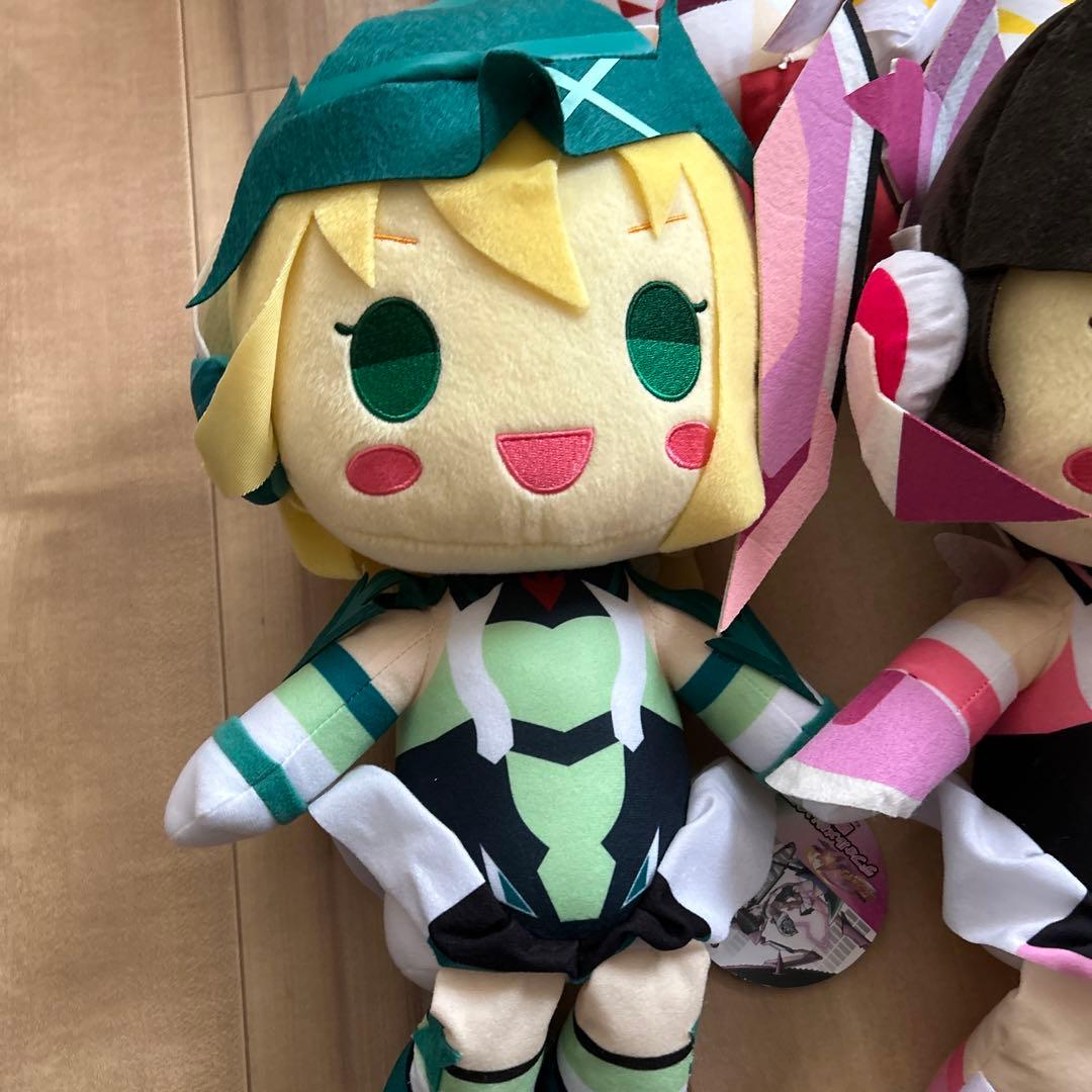 戦姫絶唱シンフォギアAXZ デフォルメXLぬいぐるみ 6点セット - メルカリ