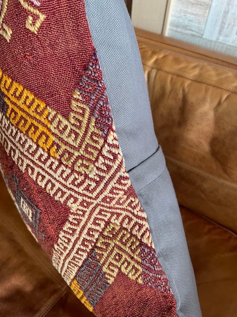 アンティークキリム　クッションカバー