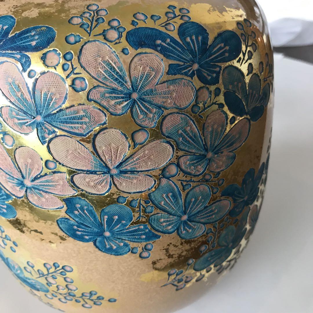 彫漆飾壺 豊澤英之氏作 花瓶 新品未使用 美品 - メルカリ