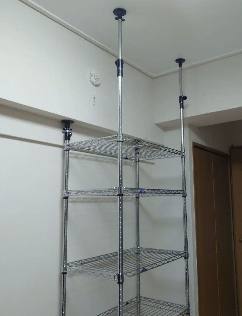 ルミナス スチールラック 幅75cm 5段 高さ220～280 MMH76-5T