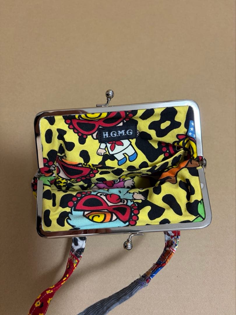 ヒスミニ　HGMG がま口ポーチ