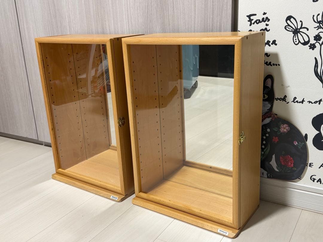 ナカバヤシ　コレクションケース　２個