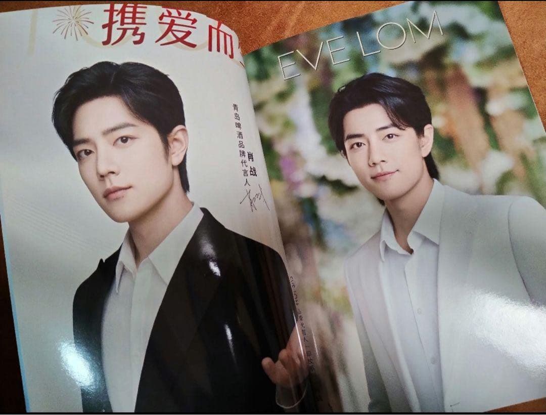 陳情令　肖戦2024年新作　代言人纏まり写真集