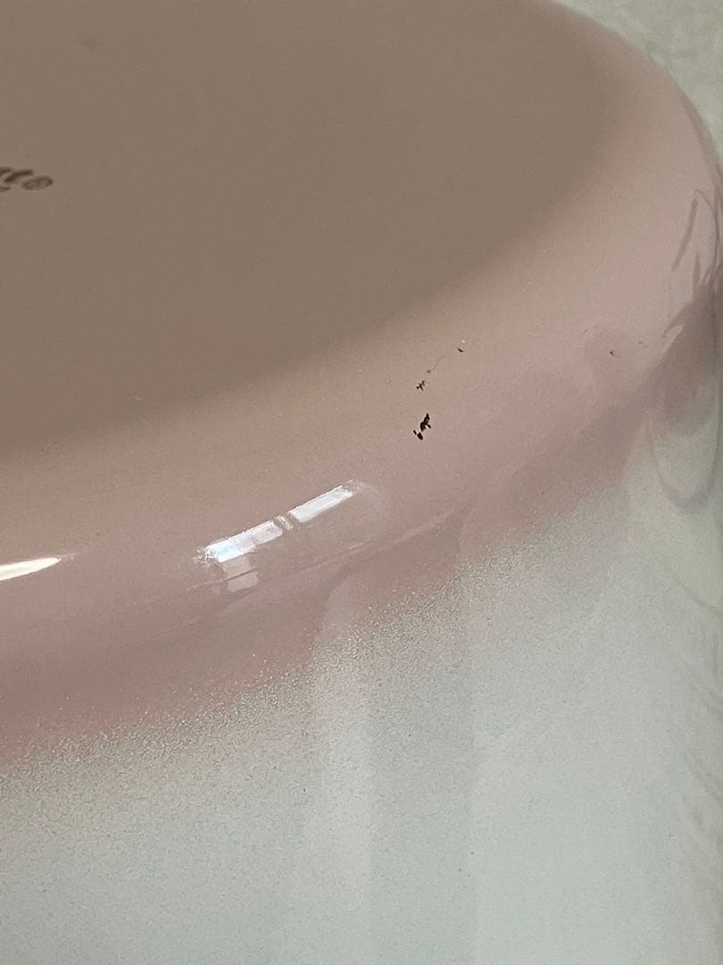 ③imane イマン日本製 ホーローキャニスター ストッカー　丸型 ローズ薔薇