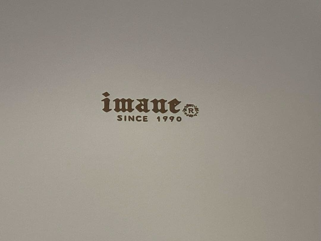 ③imane イマン日本製 ホーローキャニスター ストッカー　丸型 ローズ薔薇