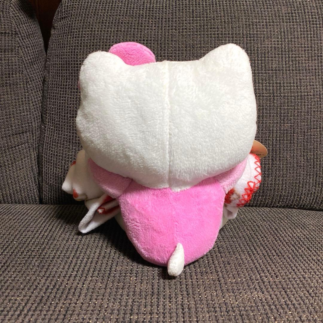 希少レア ハローキティ ぬいぐるみセット 天使 うさぎ ひざ掛け