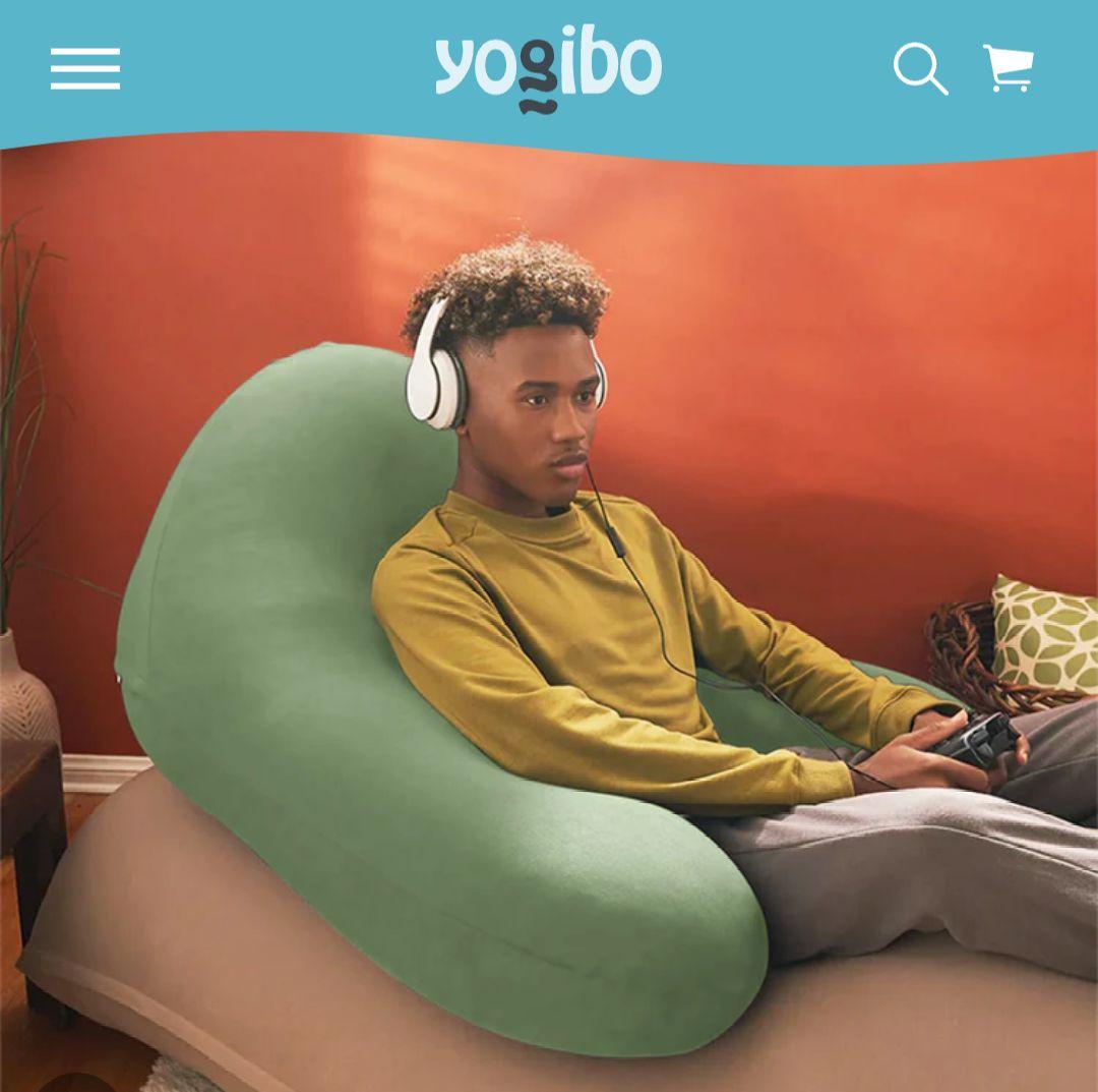 ✨️極美品✨️ヨギボー Yogibo ghost ピスタチオ　クッション